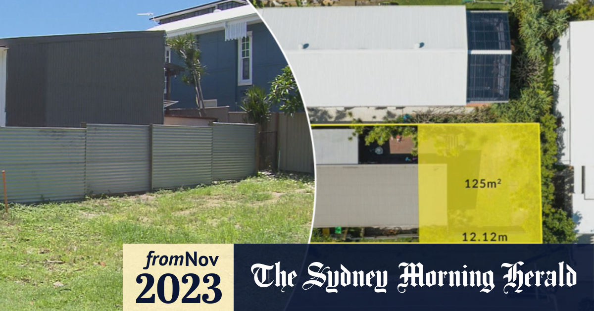 Video Tiny Gold Coast block sells for 750k